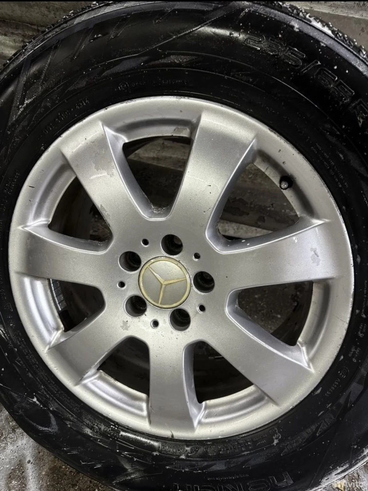 Литые диски Mercedes-Benz 7.5×R17 5×112 - изображение 1