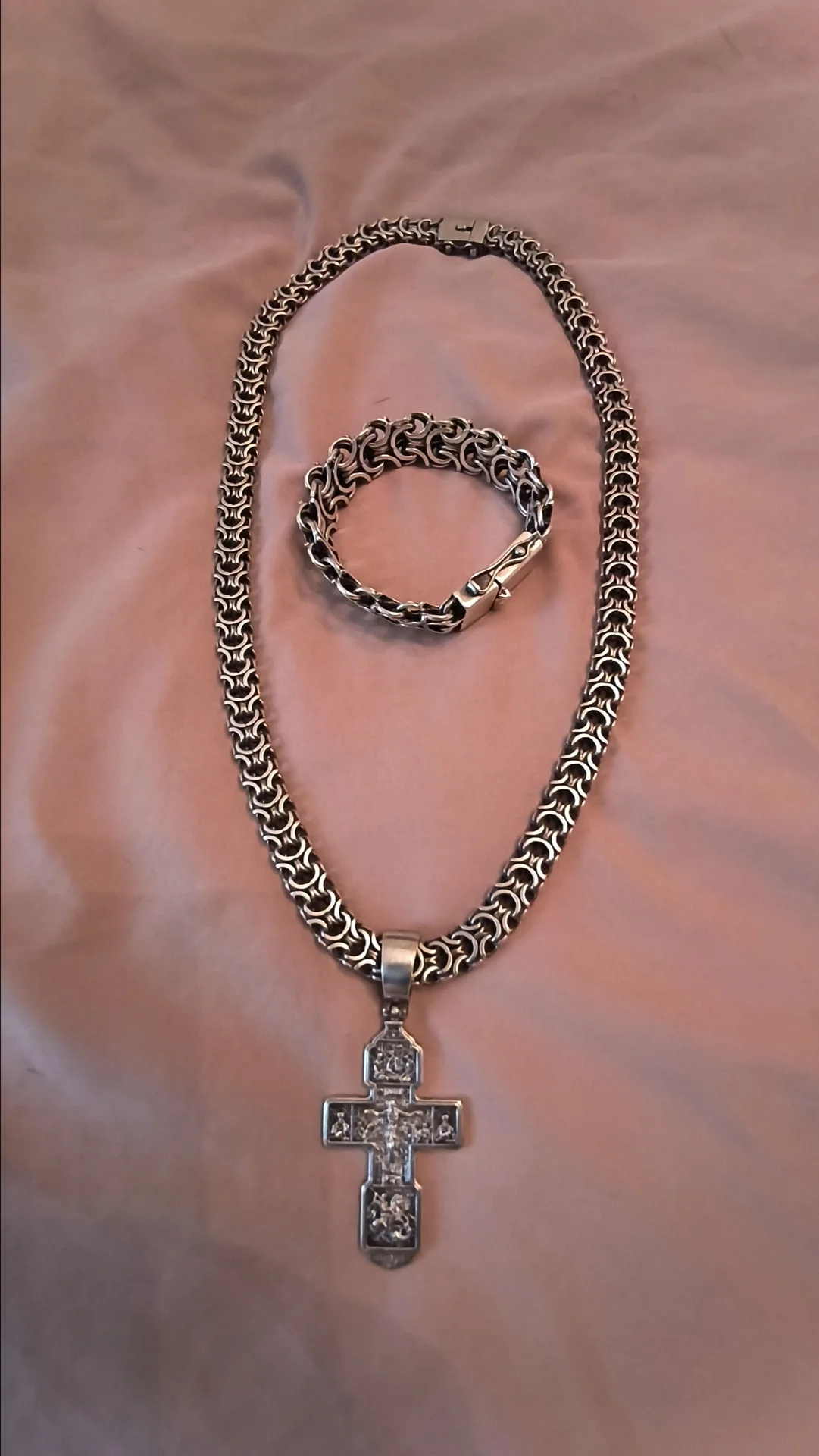 Комплект серебро Рамзес 925пр - изображение 1