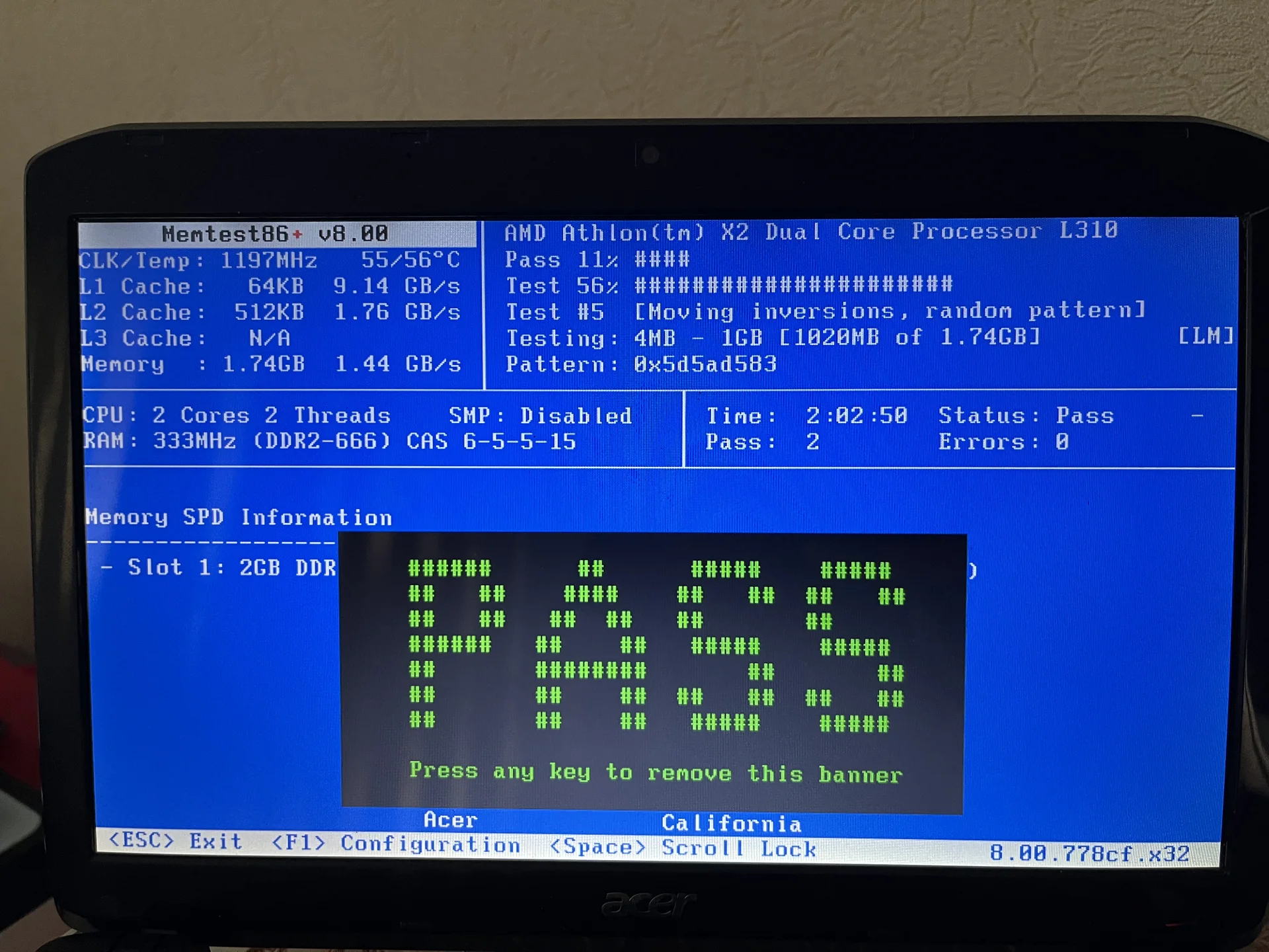 Оперативная память 2GB DDR2 SO-DIMM для ноутбука - миниатюра 2