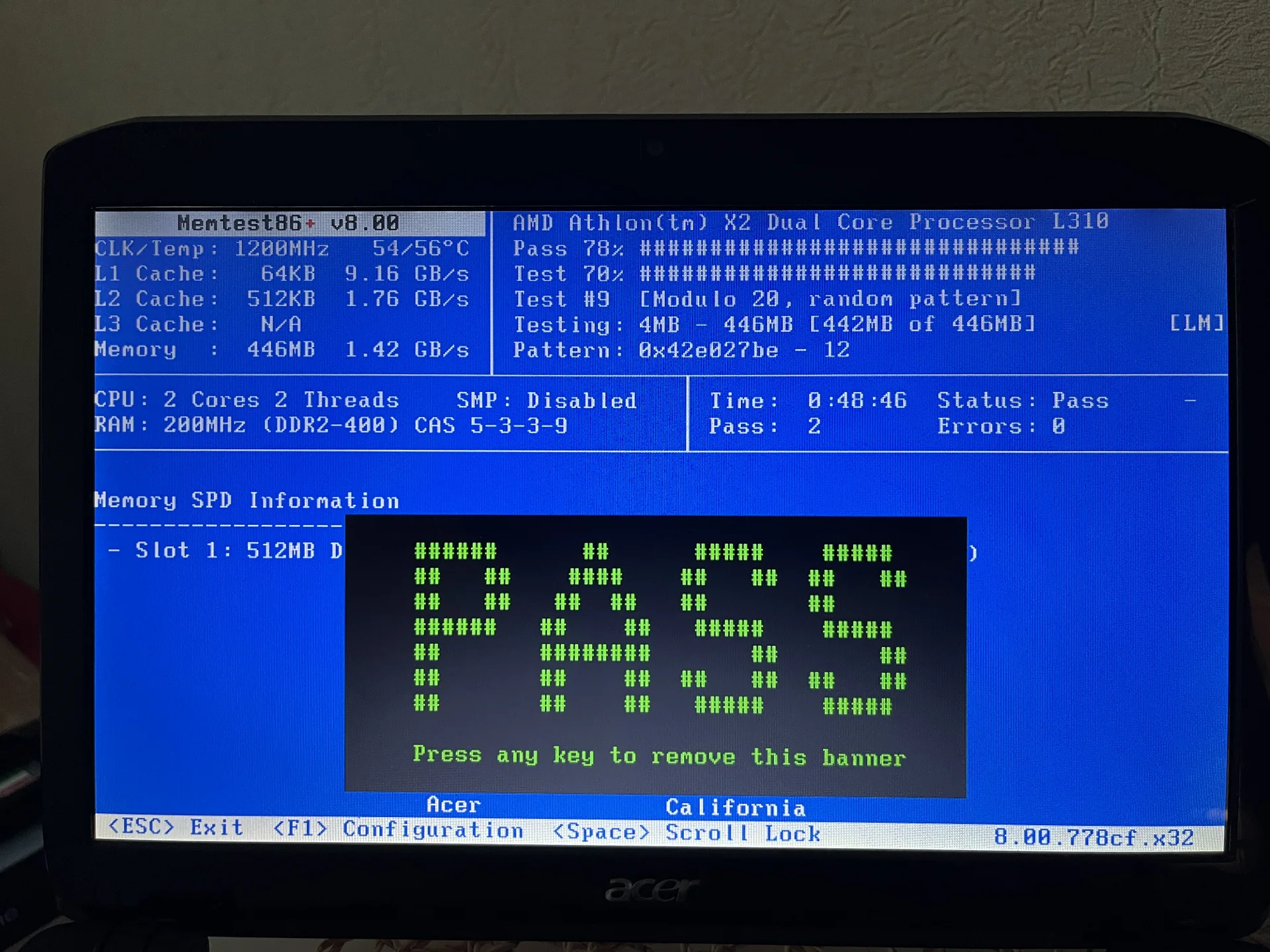 Оперативная память 512MB DDR2 SO-DIMM для ноутбука - миниатюра 2
