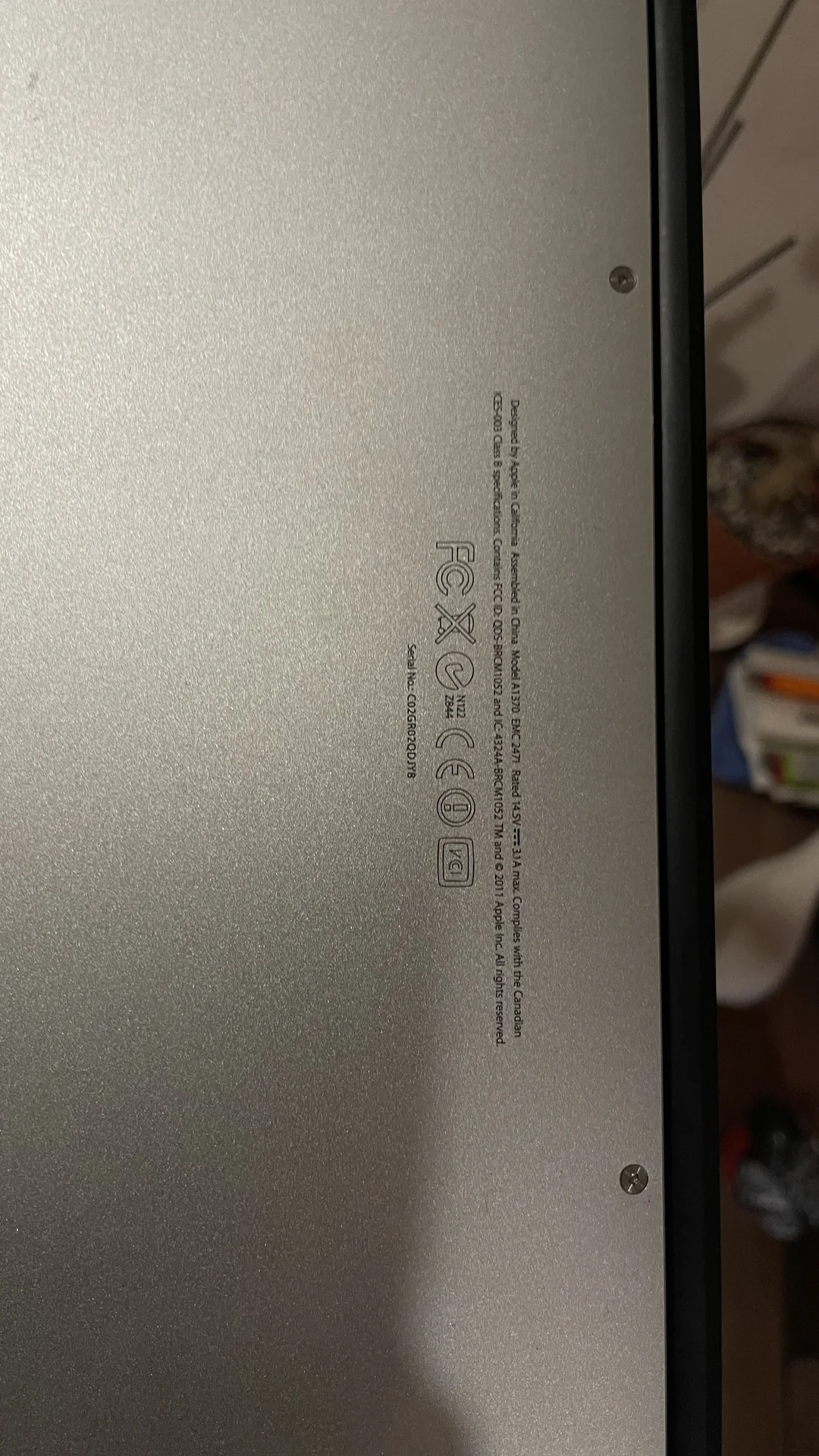 MacBook air (11-inch, Mid 2011) - миниатюра 3