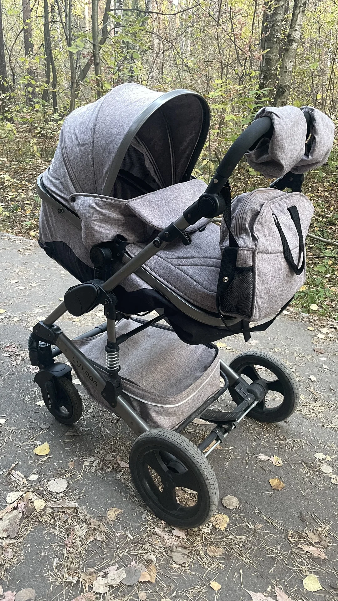 Коляска luxmom 555 - миниатюра 3