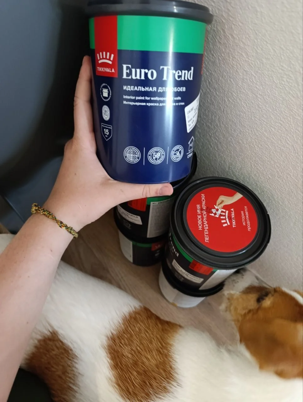 Краски Tikkivala (Tikkurila), 4шт по 0.9 л - миниатюра 2
