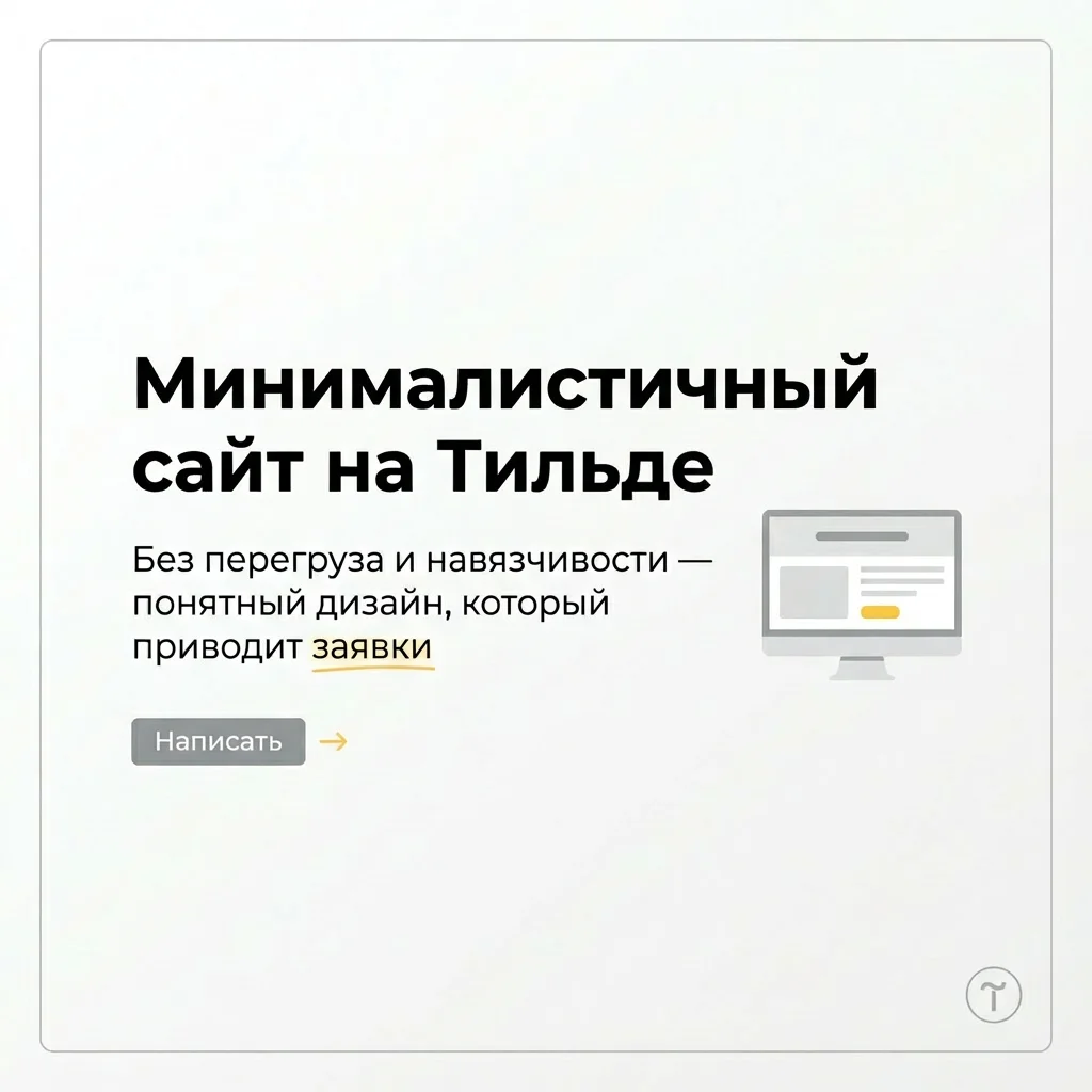 Сайт на Тильде, который не бесит и приводит заявки - изображение 1
