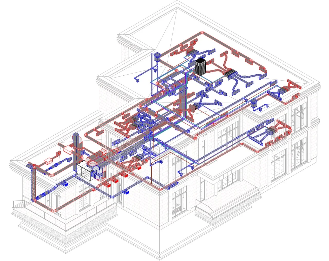 HVAC I BIM - ПРОЕКТИРОВАНИЕ ВНУТРЕННИХ ИНЖЕНЕРНЫХ - изображение 1
