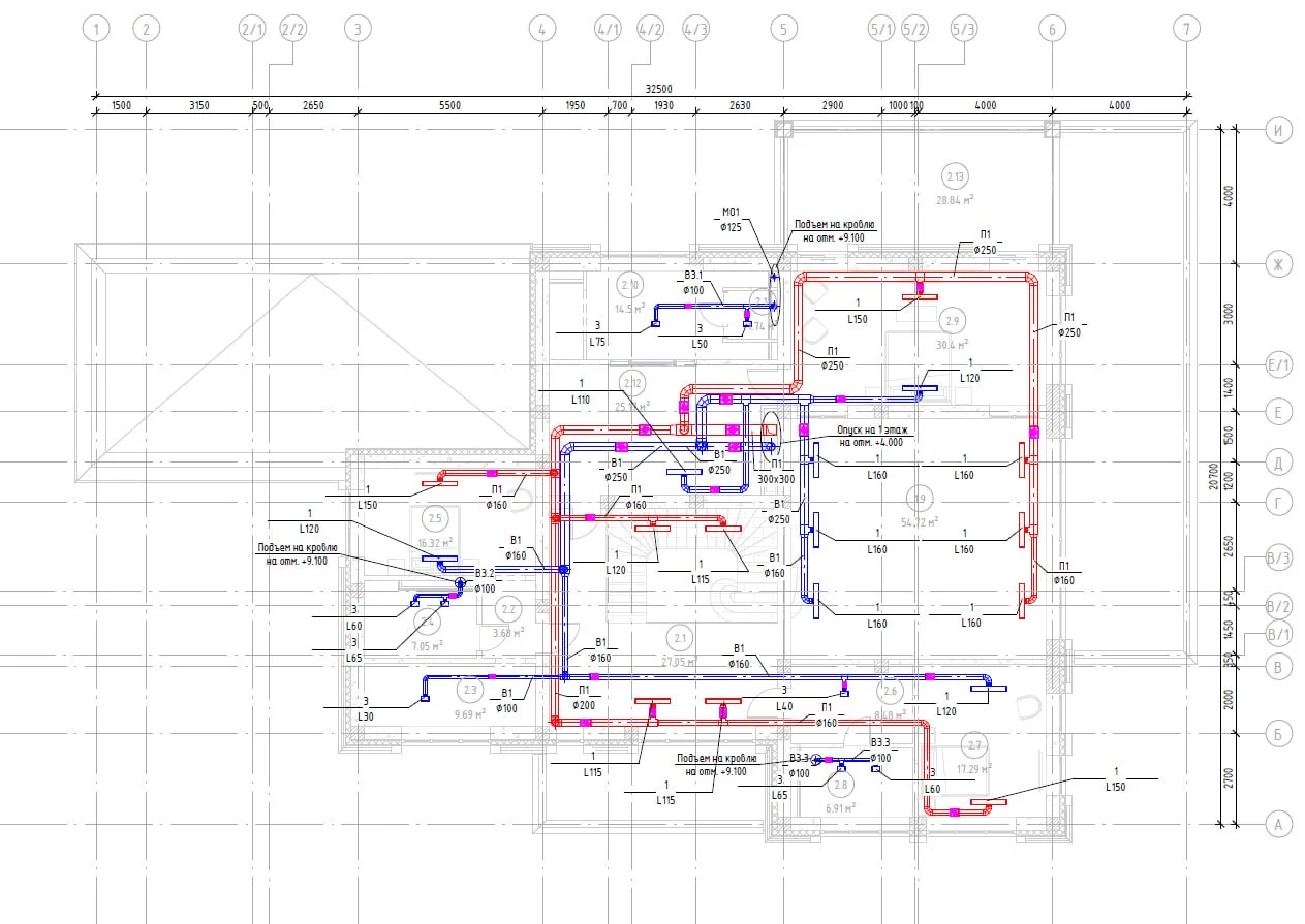 HVAC I BIM - ПРОЕКТИРОВАНИЕ ВНУТРЕННИХ ИНЖЕНЕРНЫХ - миниатюра 3