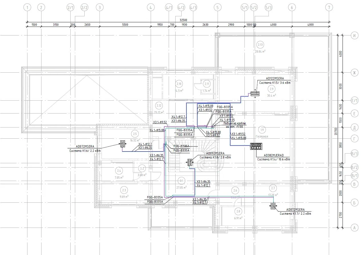 HVAC I BIM - ПРОЕКТИРОВАНИЕ ВНУТРЕННИХ ИНЖЕНЕРНЫХ - миниатюра 4