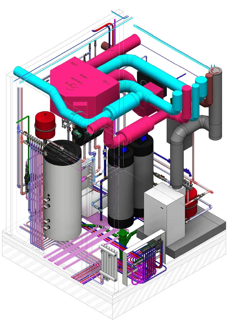 HVAC I BIM - ПРОЕКТИРОВАНИЕ ВНУТРЕННИХ ИНЖЕНЕРНЫХ - миниатюра 10