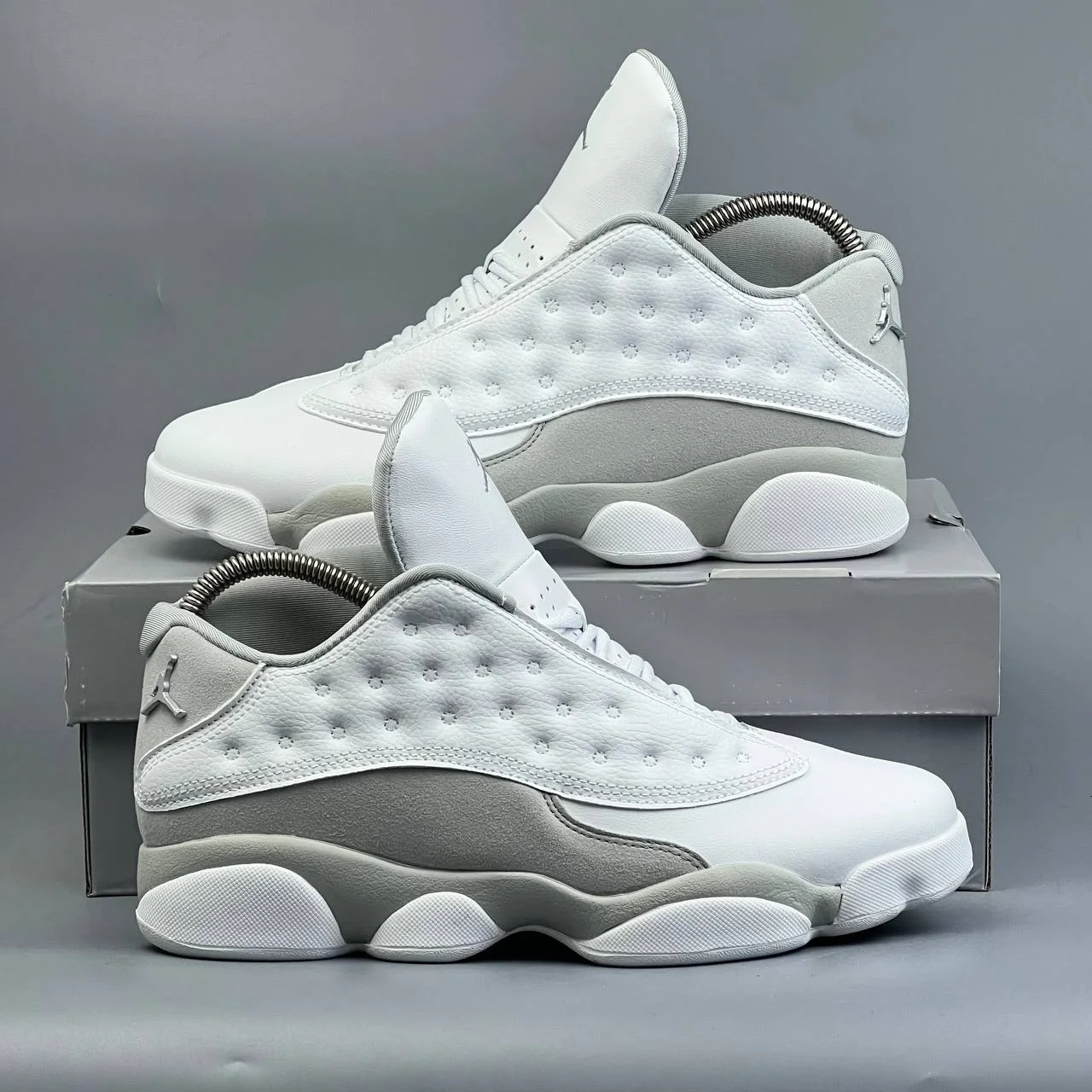 Кроссовки Nike air jordan 13 retro white - миниатюра 6