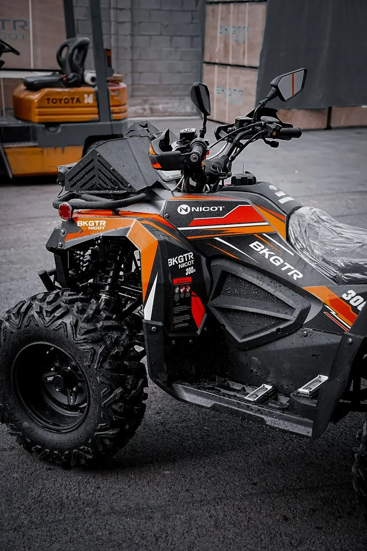 Новый Квадроцикл BKGTR 300cc 4wd— техника, которая реально едет 💪 - миниатюра 6