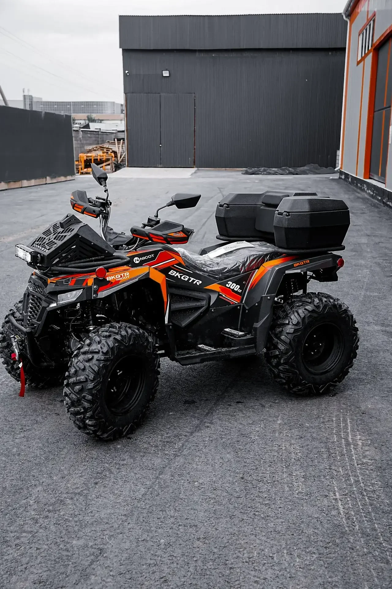 Новый Квадроцикл BKGTR 300cc 4wd— техника, которая реально едет 💪 - миниатюра 7