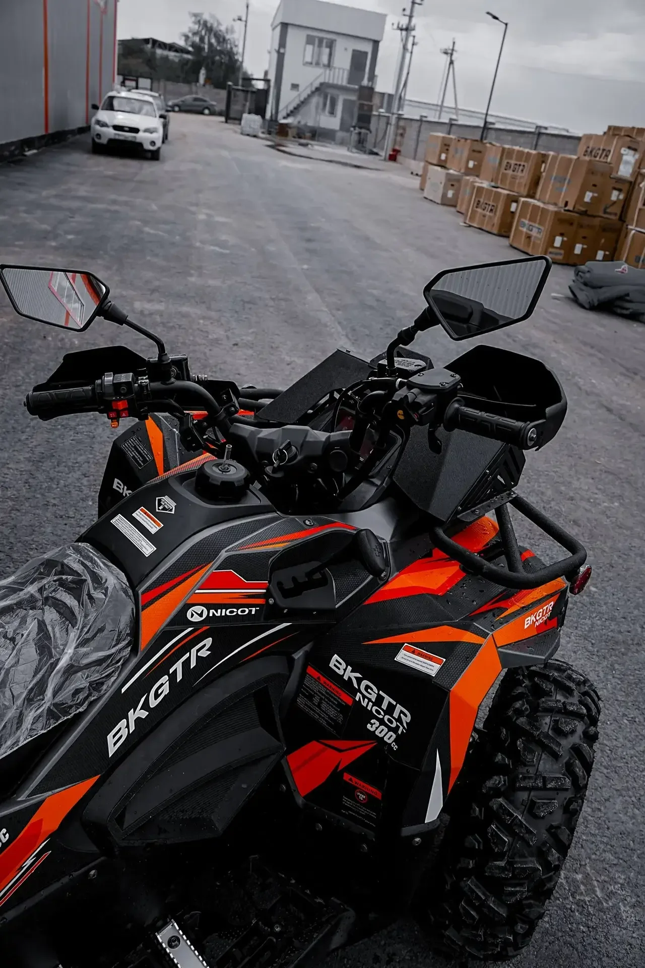 Новый Квадроцикл BKGTR 300cc 4wd— техника, которая реально едет 💪 - миниатюра 10