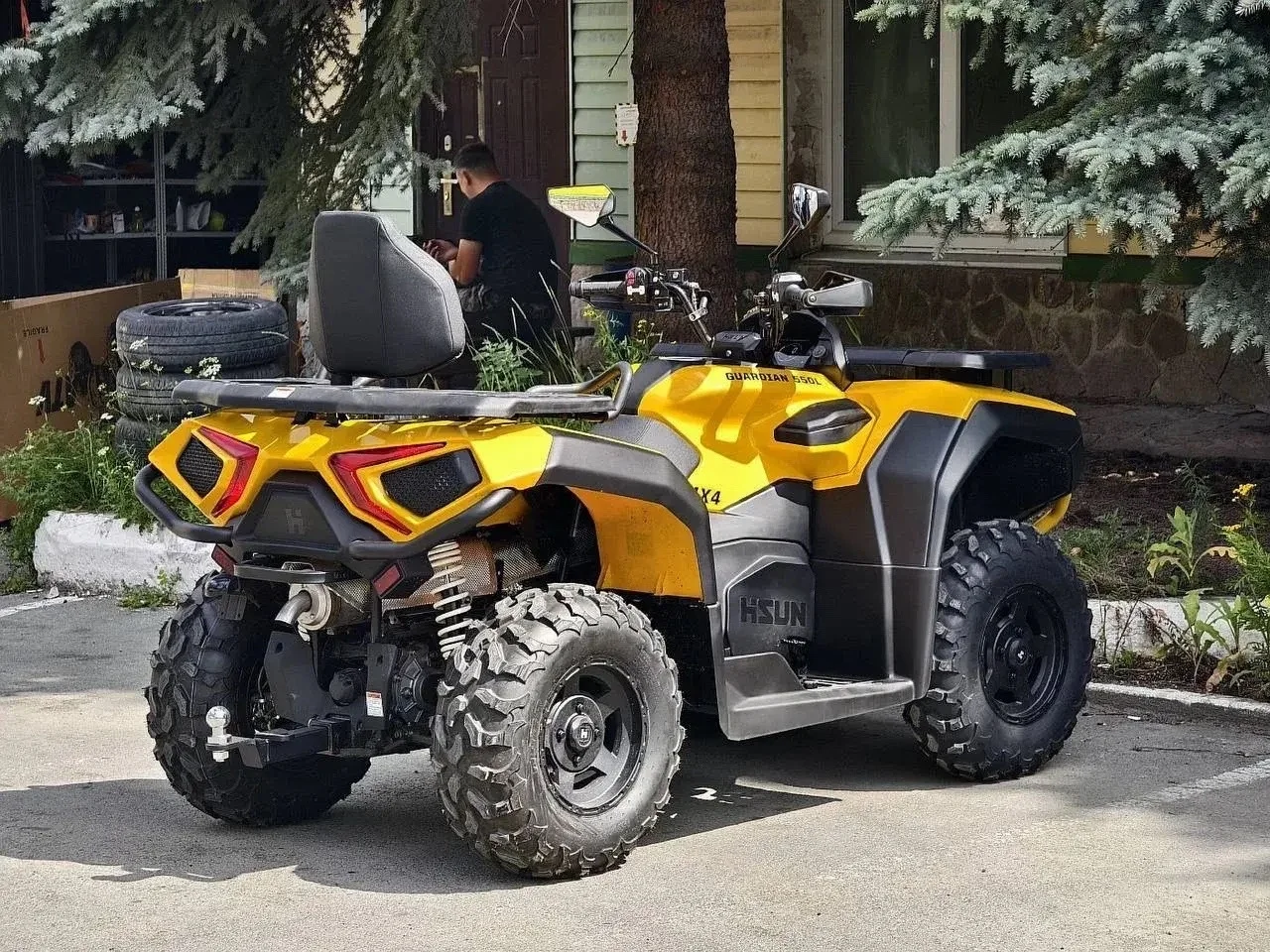 Квадроцикл Guardian 550cc (HiSUN) — 2-местная удлинённая Long версия - миниатюра 3