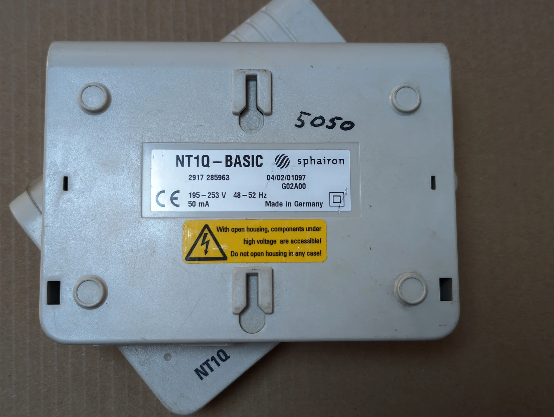Sphairon NT1Q-Basic (ISDN) - миниатюра 3