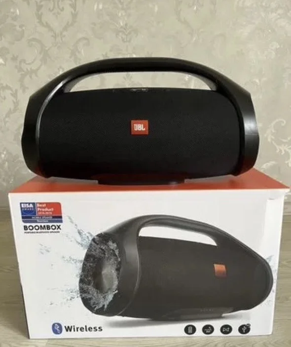 Колонка большая бумбокс JBL - миниатюра 5