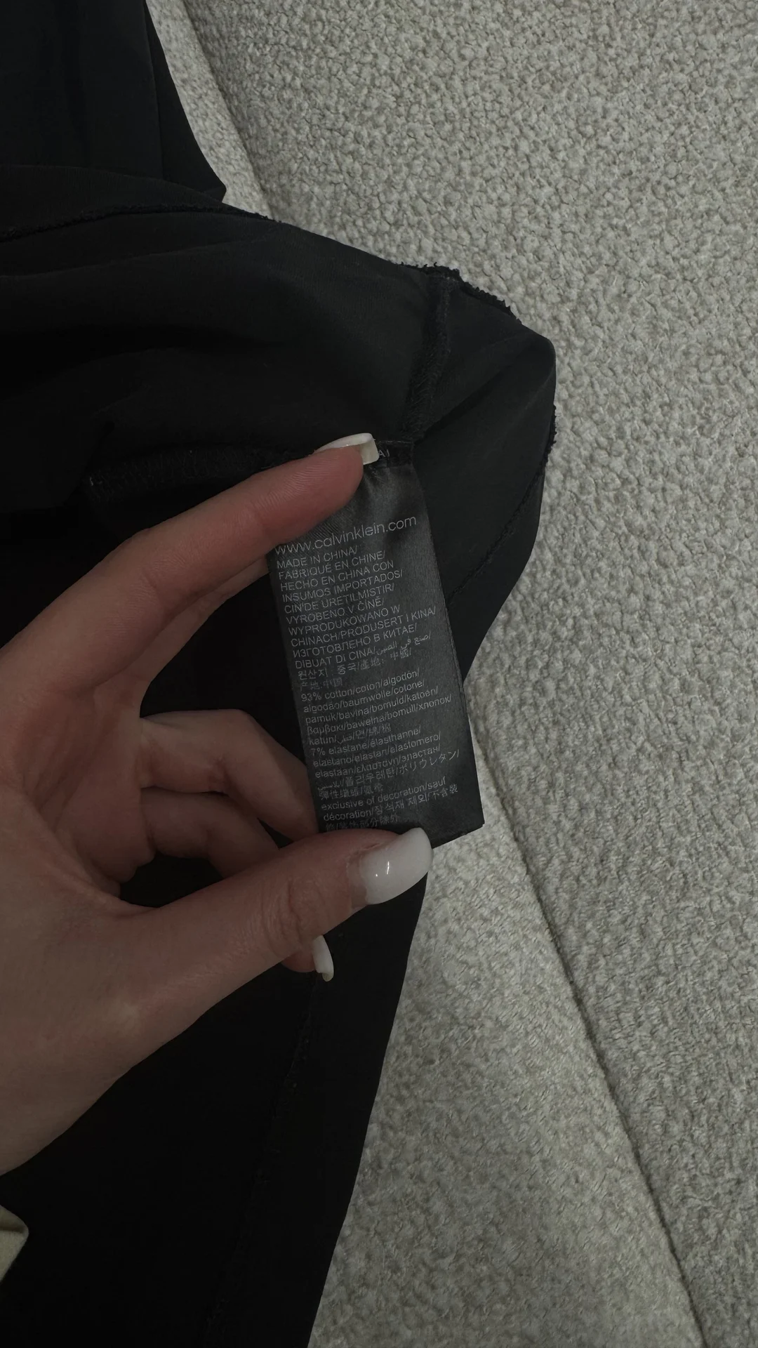 Calvin Klein Jeans лонгслив черный оригинал M - миниатюра 4