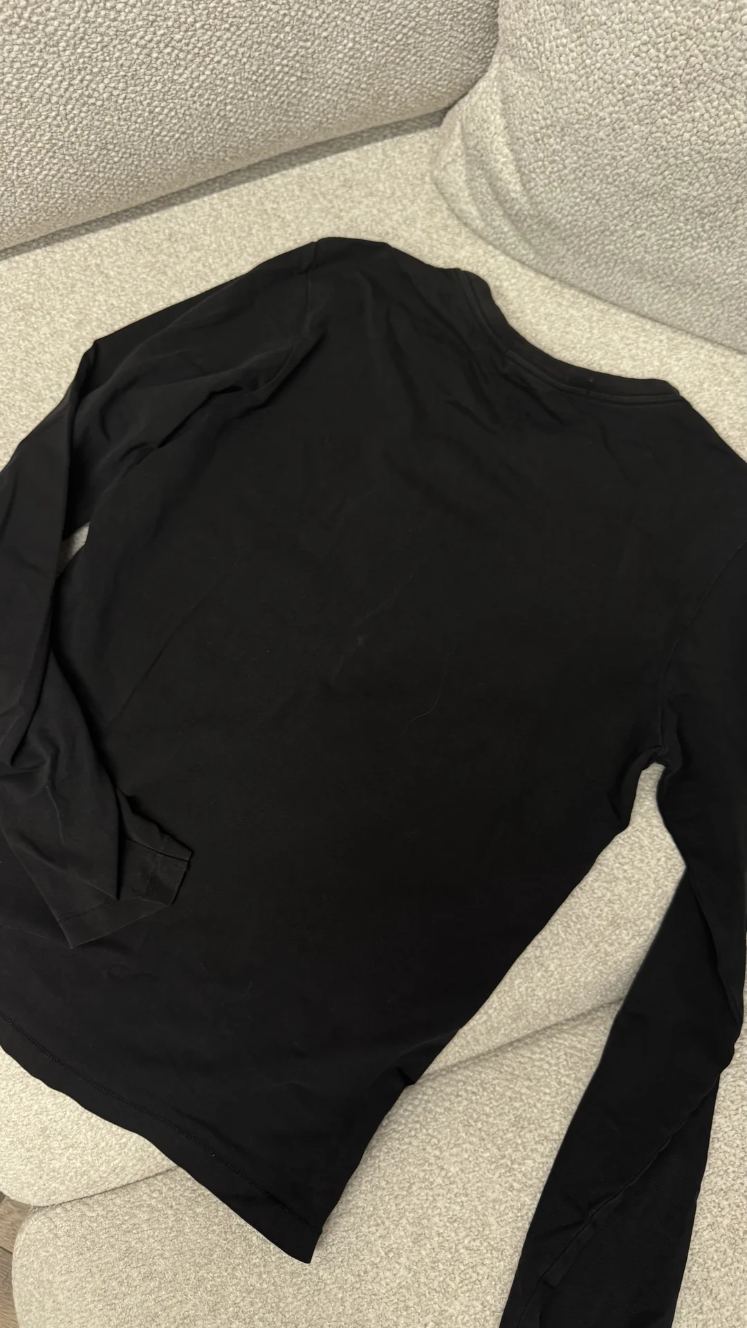 Calvin Klein Jeans лонгслив черный оригинал M - миниатюра 5