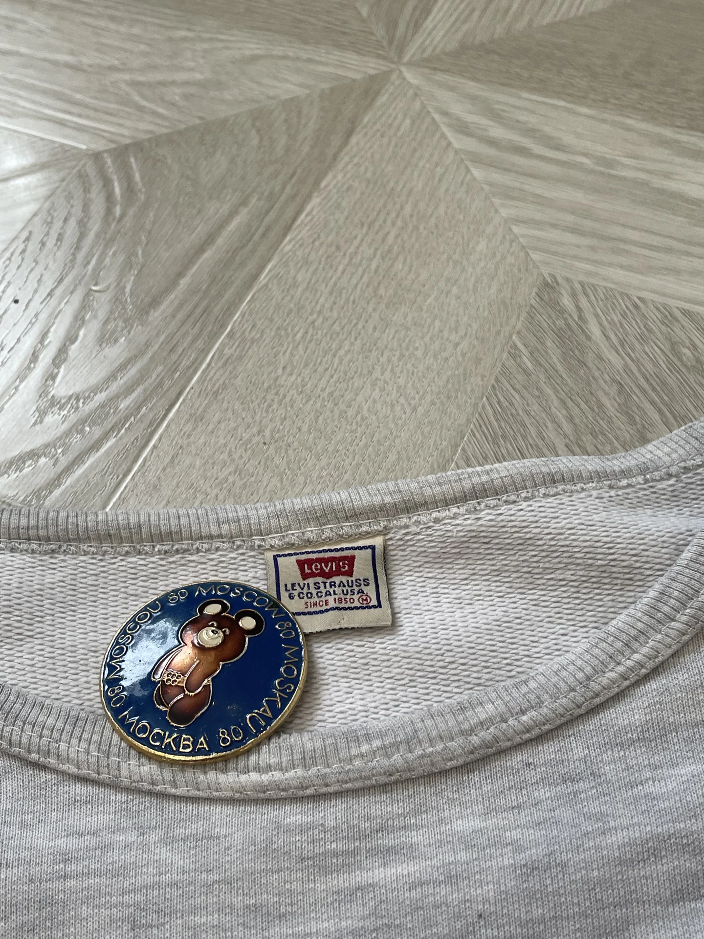 Винтажная кофта levis 80s - миниатюра 3