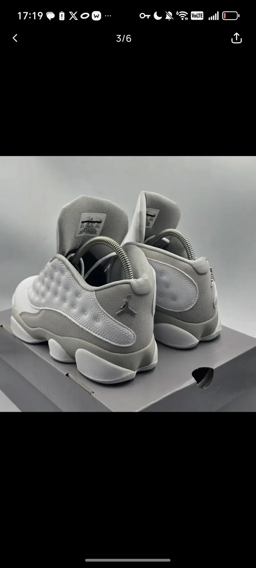Кроссовки Nike AIR J.ORDAN - миниатюра 4