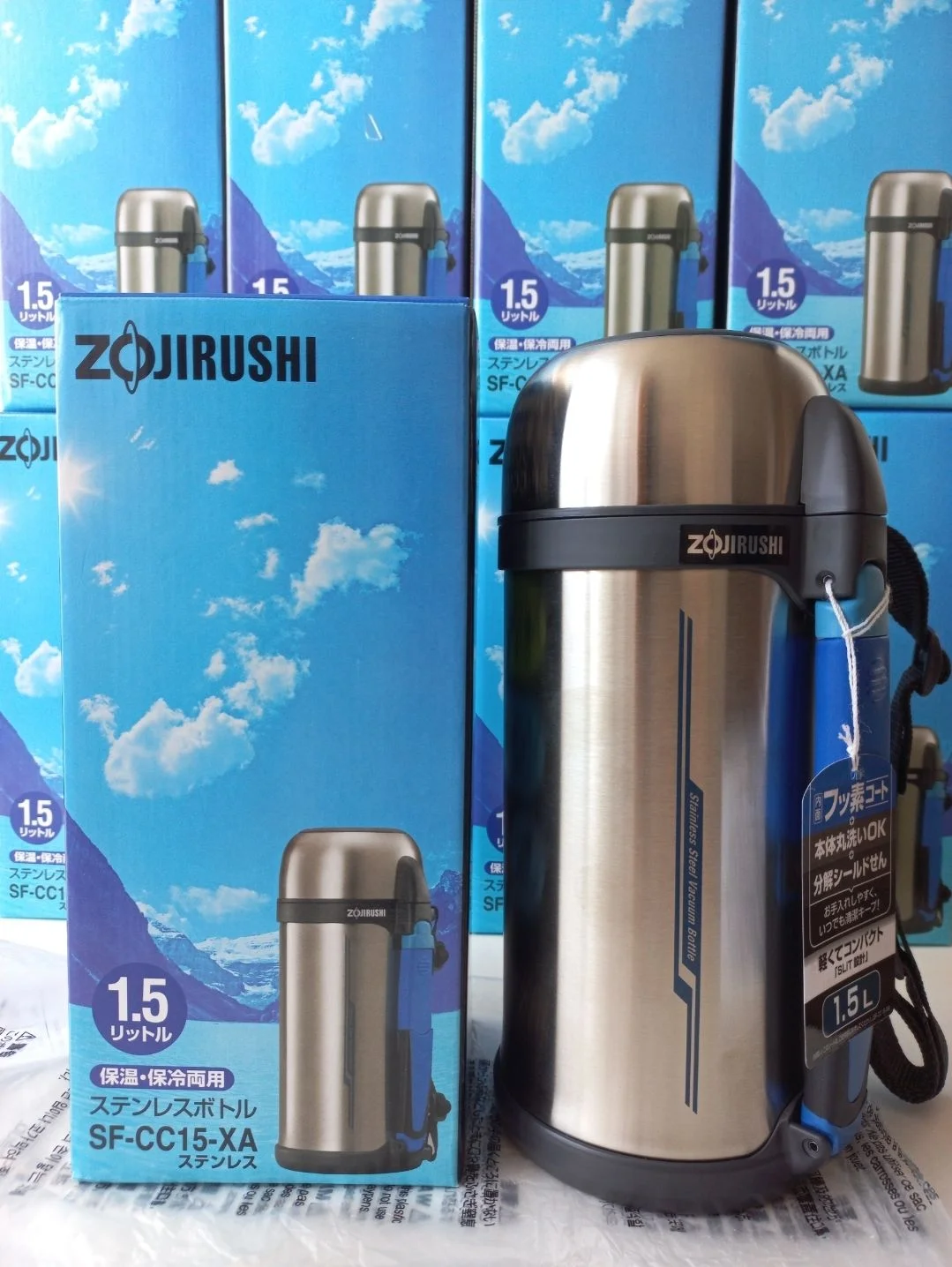 Термос Zojirushi SF-CC15-XA 1.5 л.Япония. - миниатюра 3