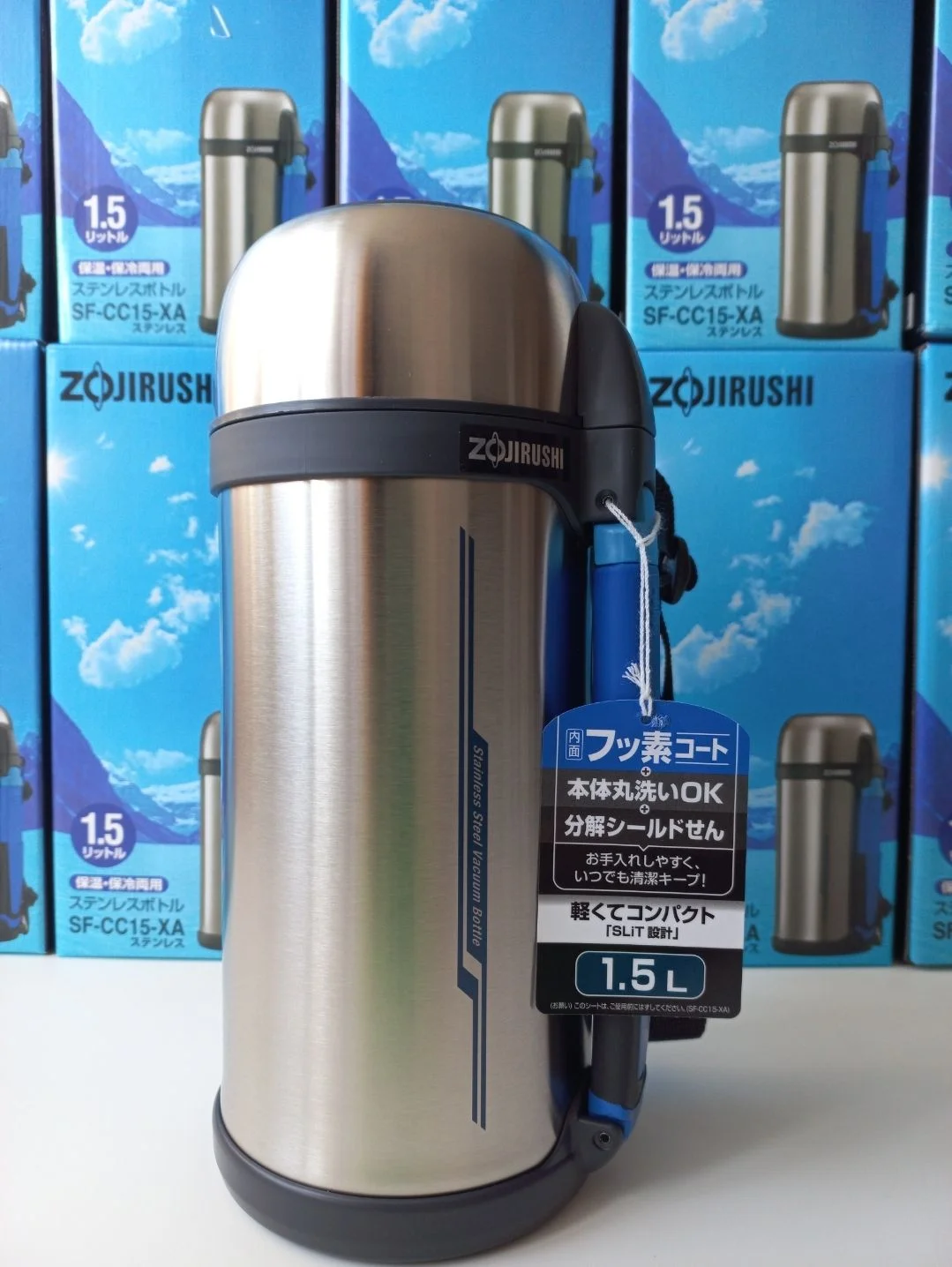 Термос Zojirushi SF-CC15-XA 1.5 л.Япония. - миниатюра 5