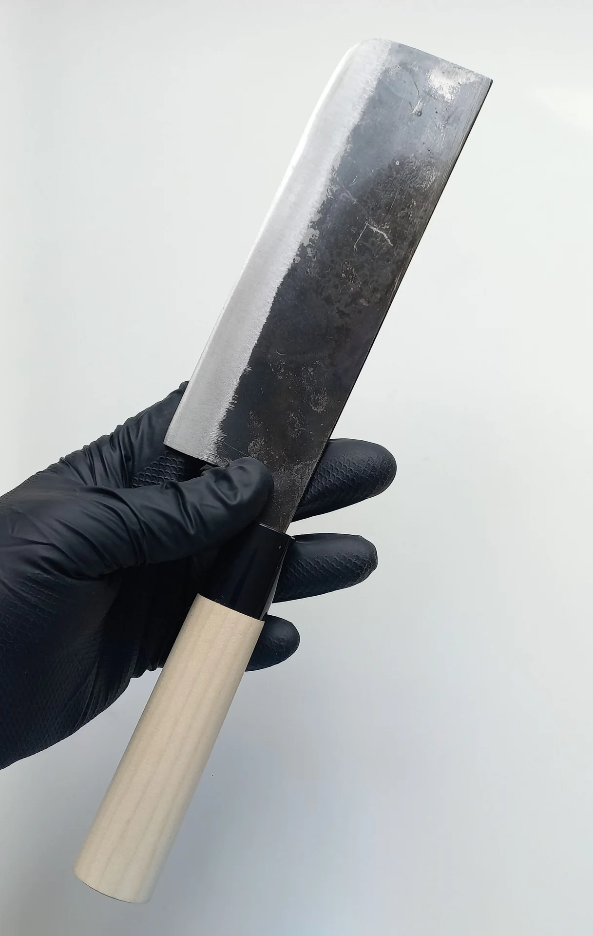Японский кухонный нож Ryоma Накири 165мм.Shirоgаmi - миниатюра 2