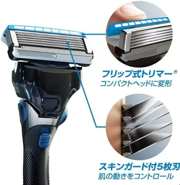 Бритва Schick Hydro 5 + 17 лезвий.Япония - миниатюра 4