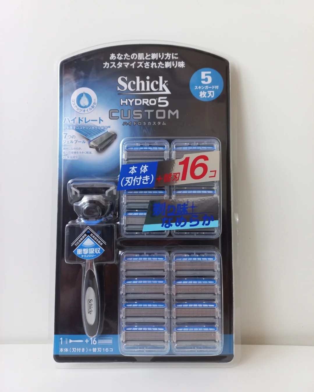 Бритва Schick Hydro 5 + 17 лезвий.Япония - миниатюра 7