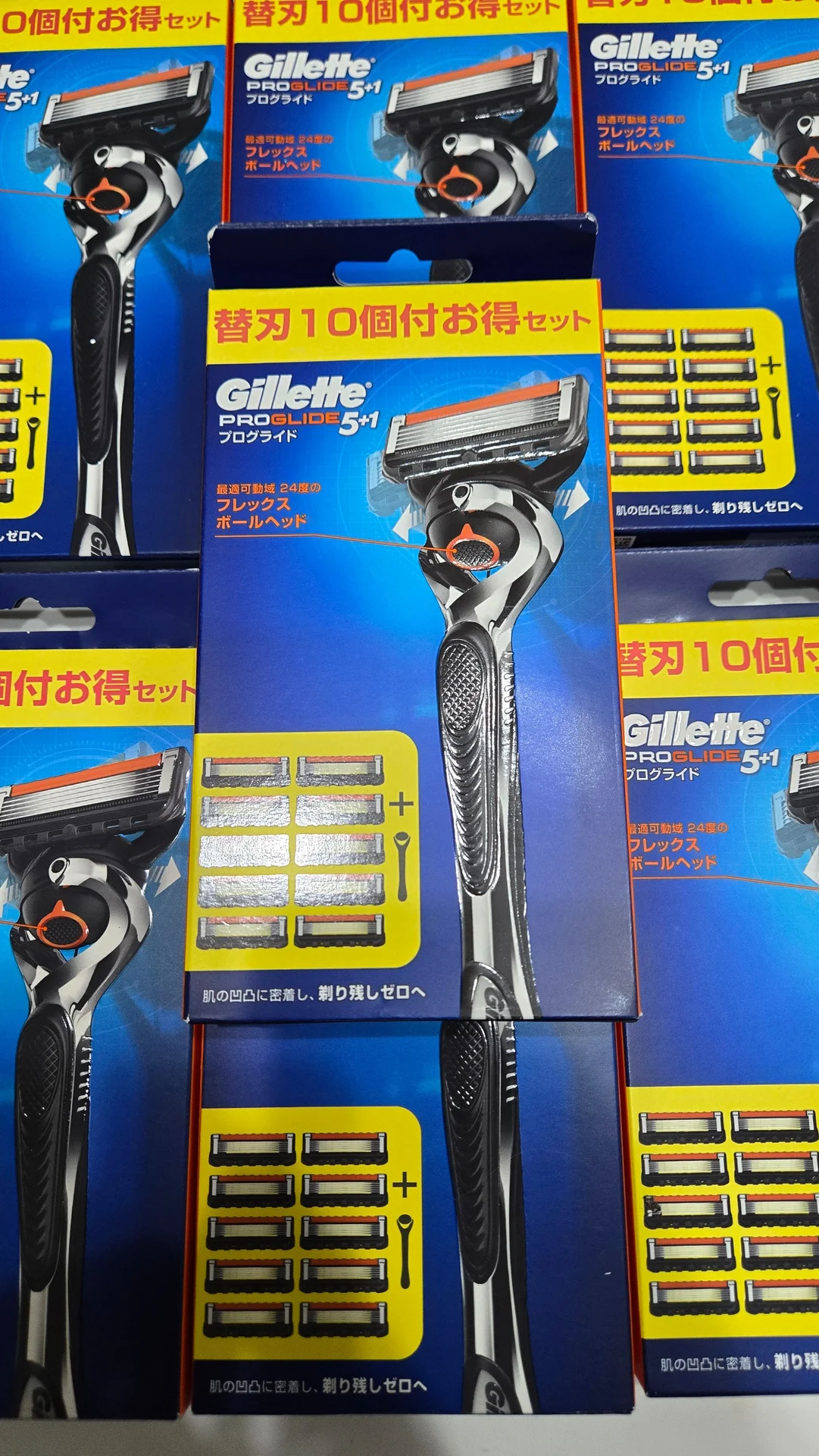 Японская бритва Gillette Proglide +10кассет.Japan - миниатюра 8