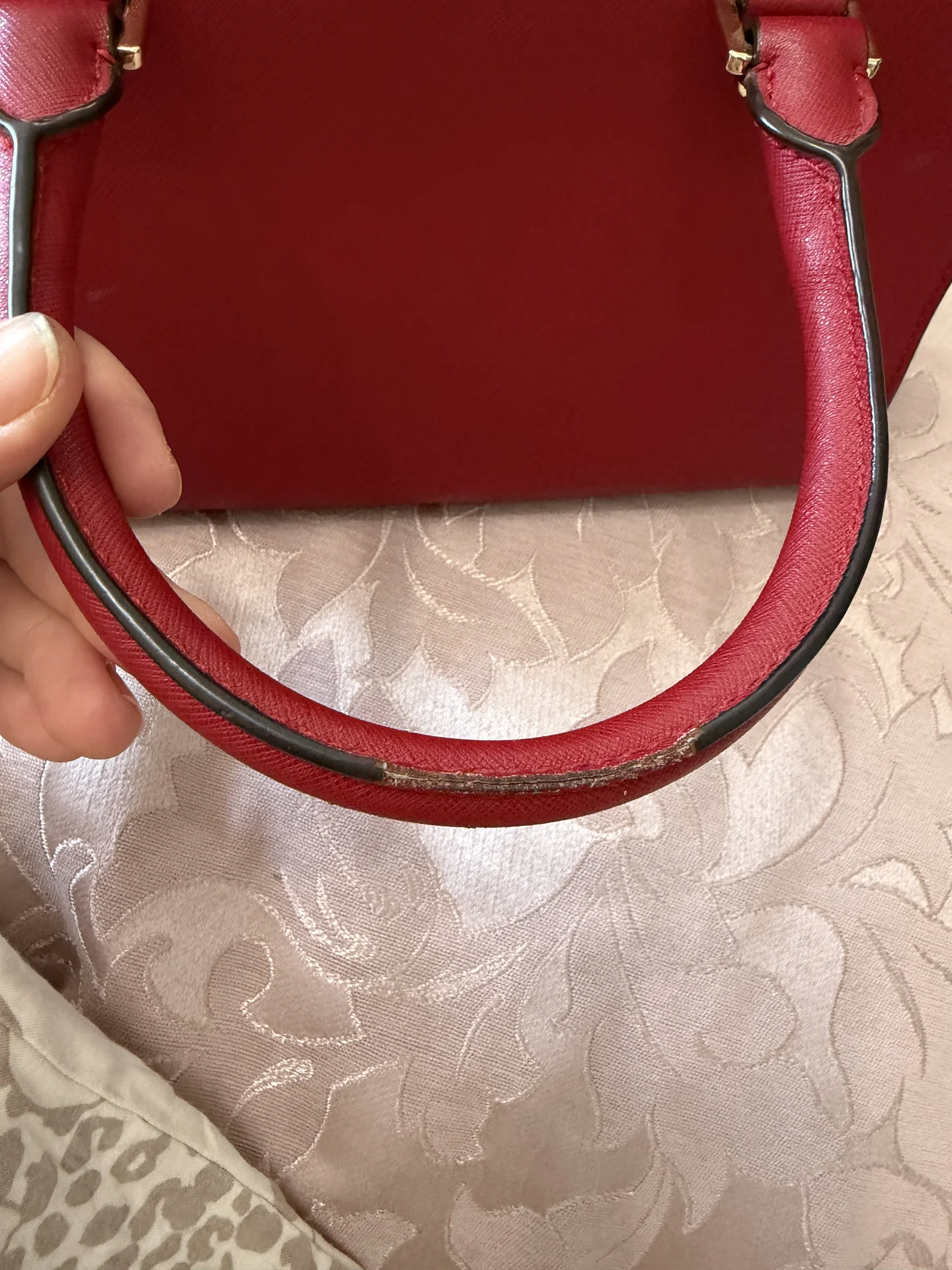 Сумка Michael Kors красная ОРИГИНАЛ - миниатюра 6