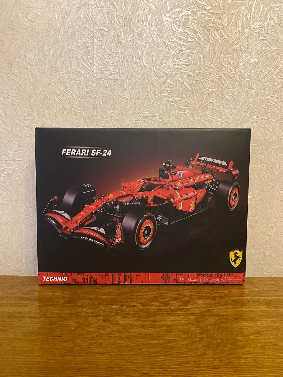 Конструктор Ferrari SF 24 (Аналог Lego 42207) - миниатюра 6