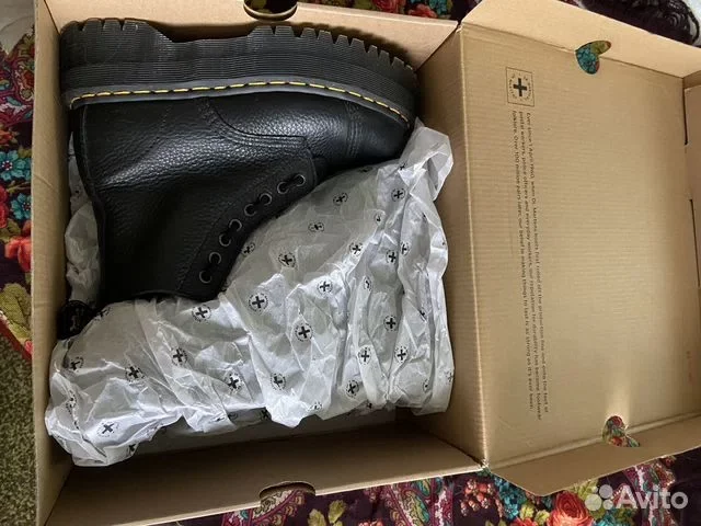 Dr. Martens ботинки женские 38 размер натуральная кожа - миниатюра 3