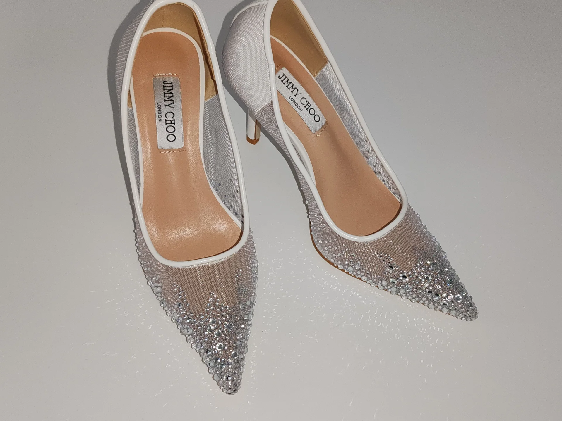 Женские туфли лодочки в стразах - миниатюра 7