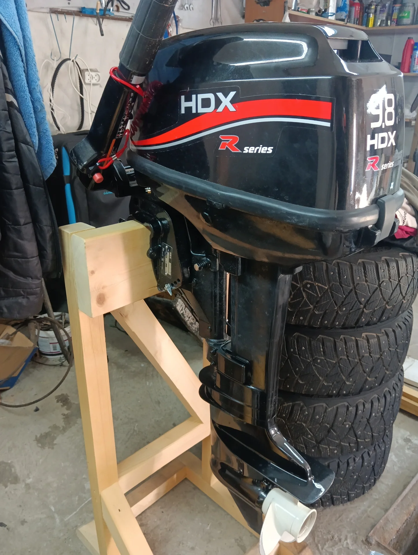 Лодочный мотор HDX 9,8 - миниатюра 3