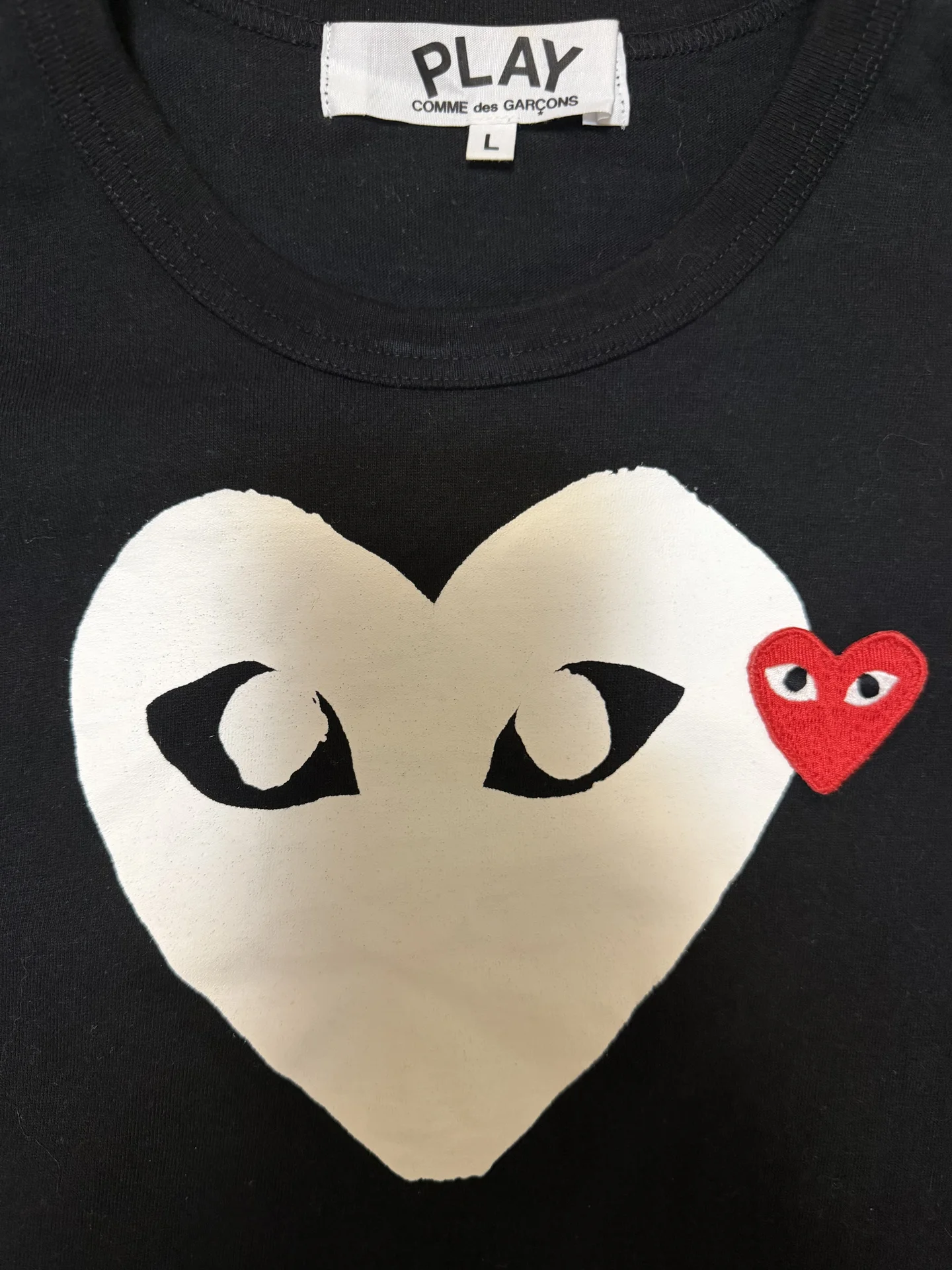 Футболка comme des garcons play - миниатюра 2