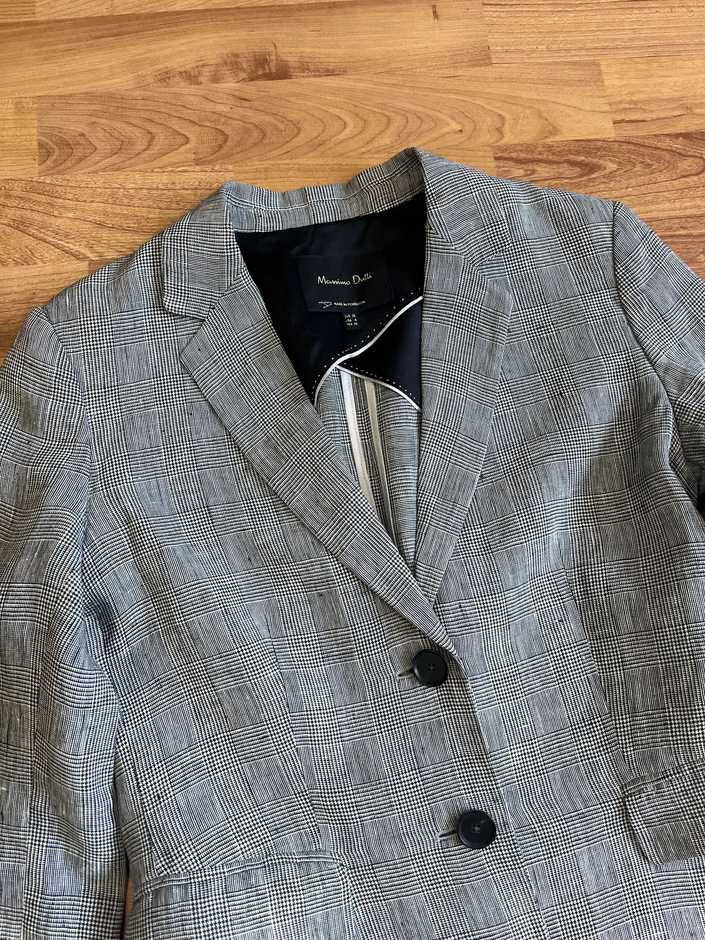Пиджак massimo dutti лён - миниатюра 2