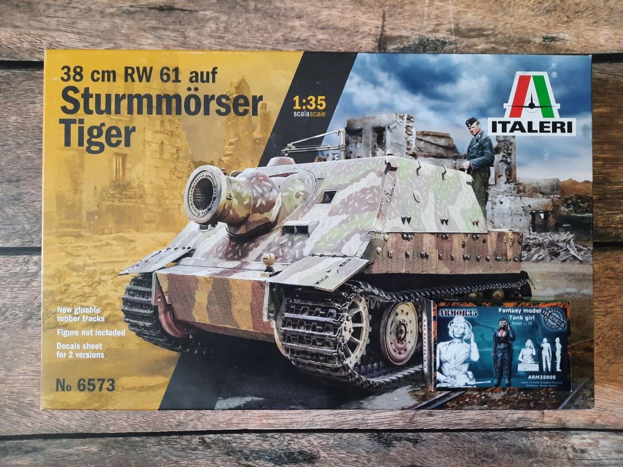 SturmmorserTiger, Italeri 6573 - изображение 1