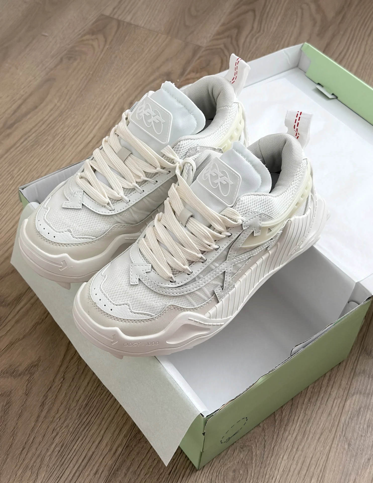 Кроссовки Off White Odsy 1000 White 37-41 - изображение 1