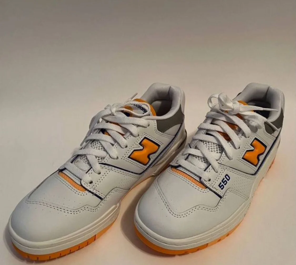 Кеды кроссовки New balance 550 8us оригинал - миниатюра 3