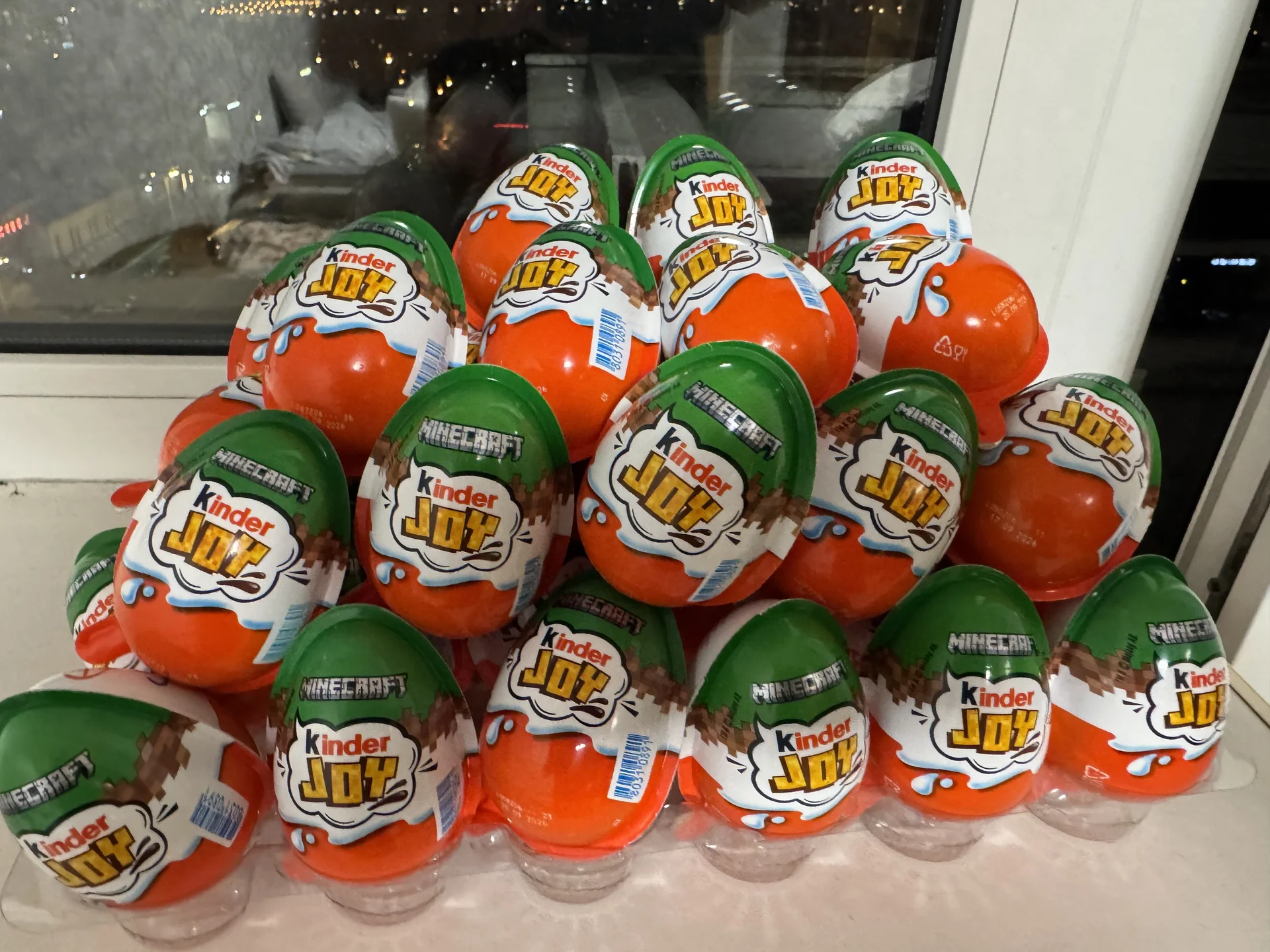 Kinder joy minecraft 10 штук - миниатюра 3