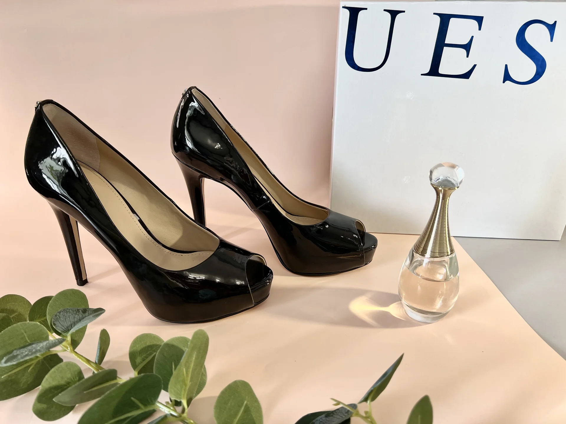 Туфли guess черные 39 - миниатюра 5