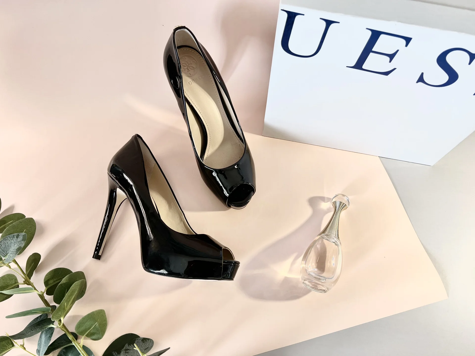 Туфли guess черные 39 - миниатюра 7