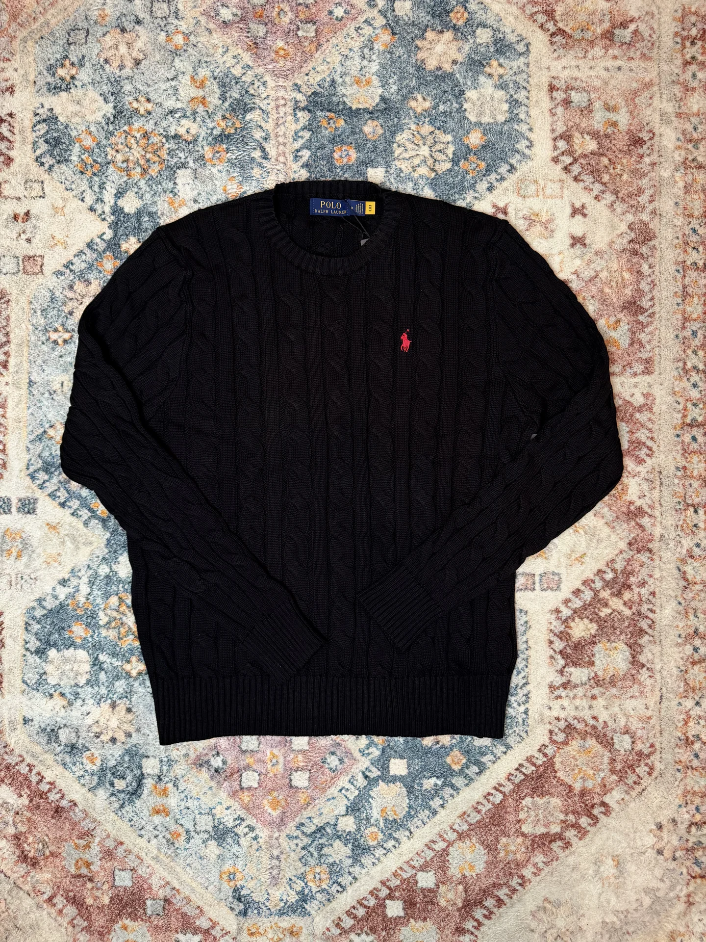 Polo ralph lauren свитер черный
