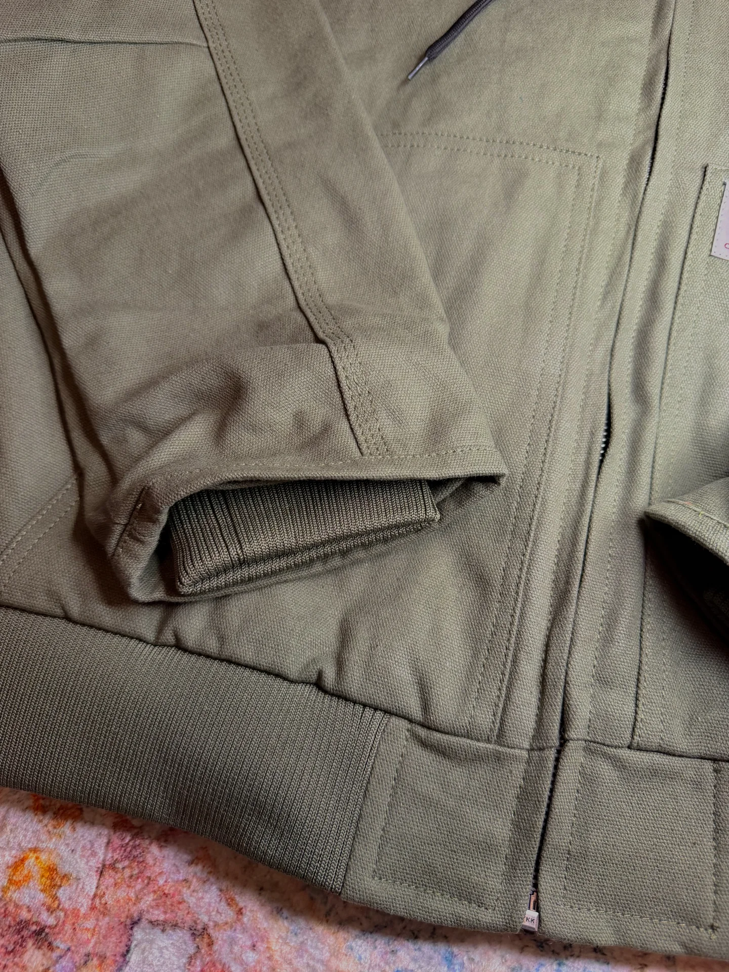 Куртка carhartt хаки - миниатюра 3