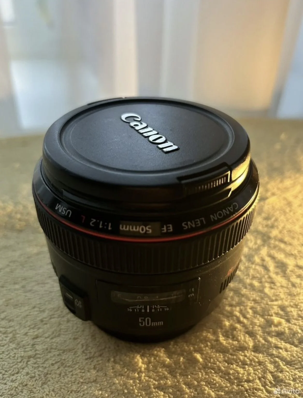 Объектив canon 50 1.2 - миниатюра 2