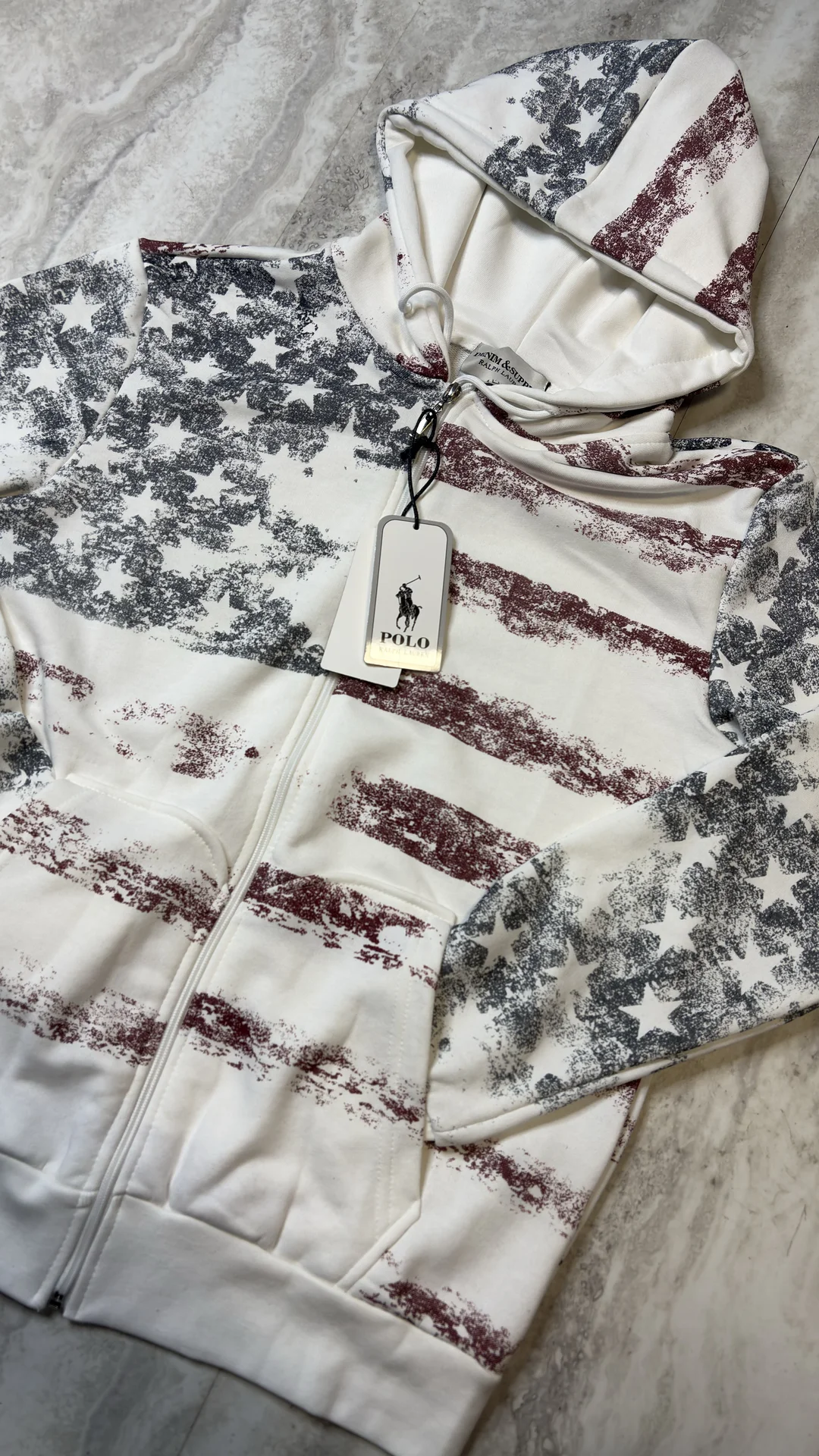 Зип Худи polo Ralph Lauren USA - миниатюра 2