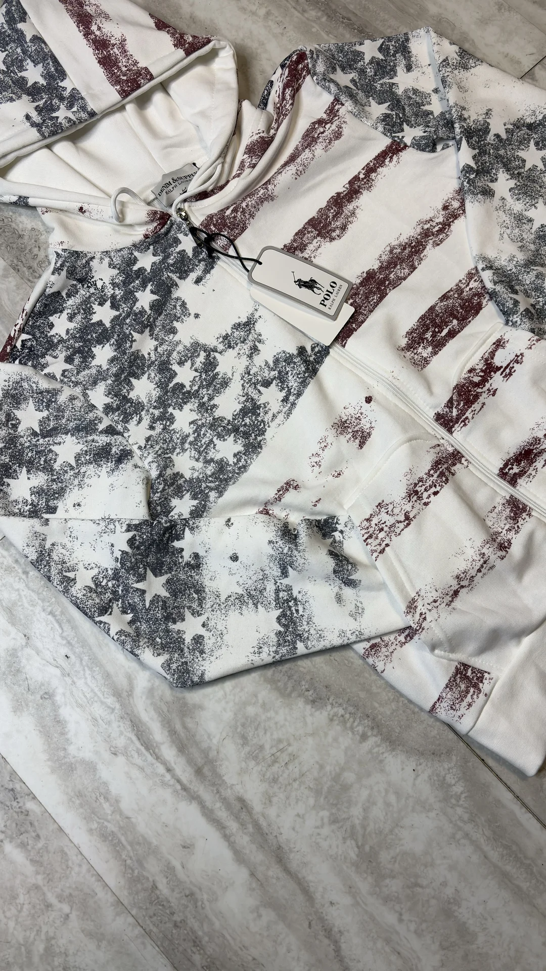 Зип Худи polo Ralph Lauren USA - миниатюра 3