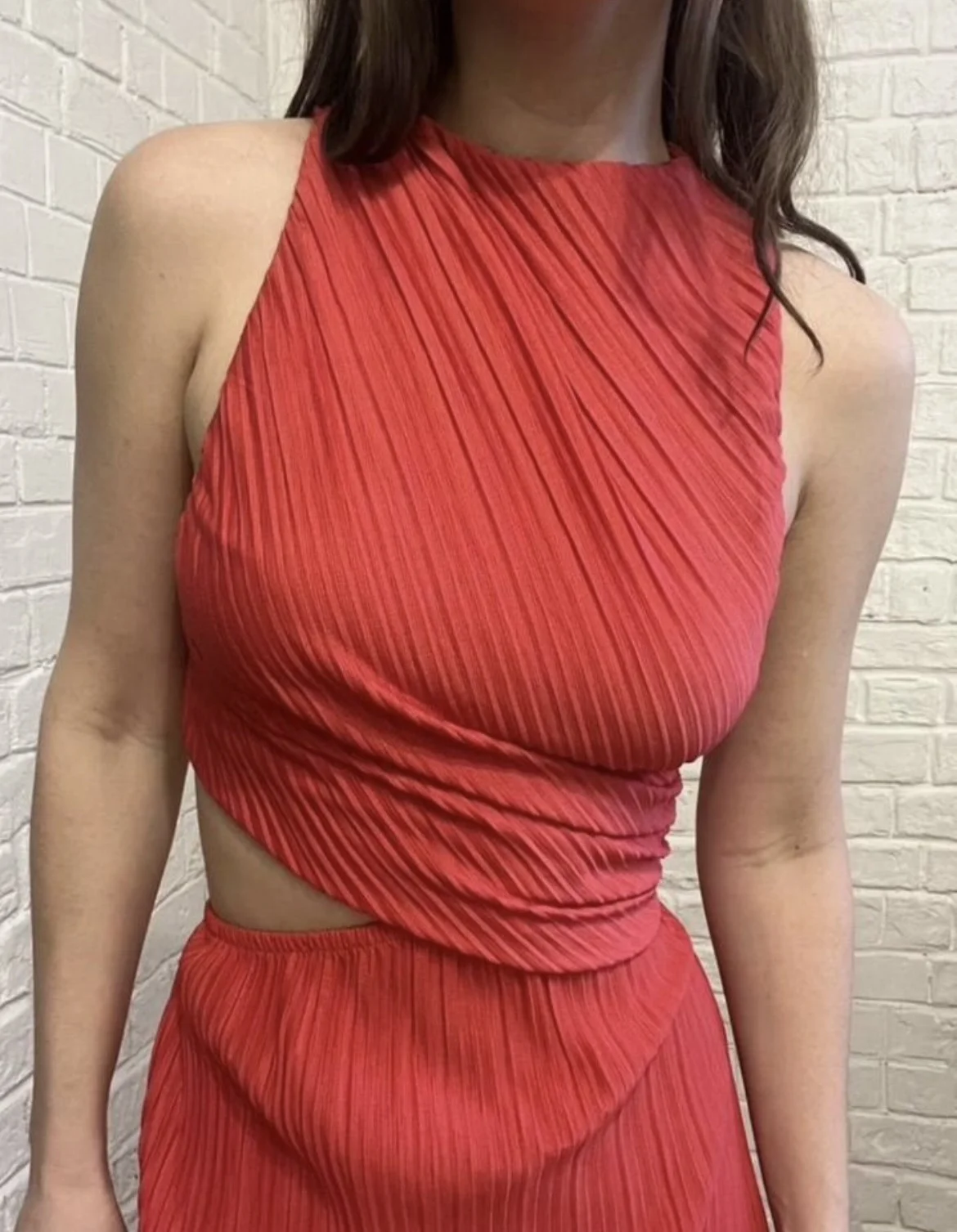 Платье красное Zara новое - миниатюра 2