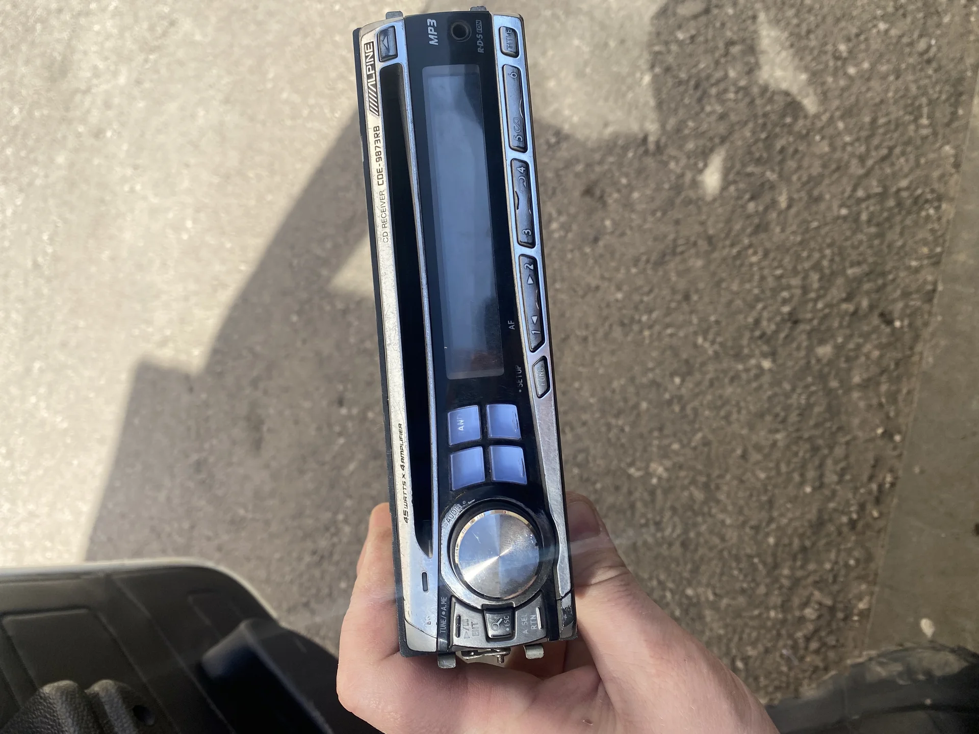 Alpine cde 9873 RB - изображение 1