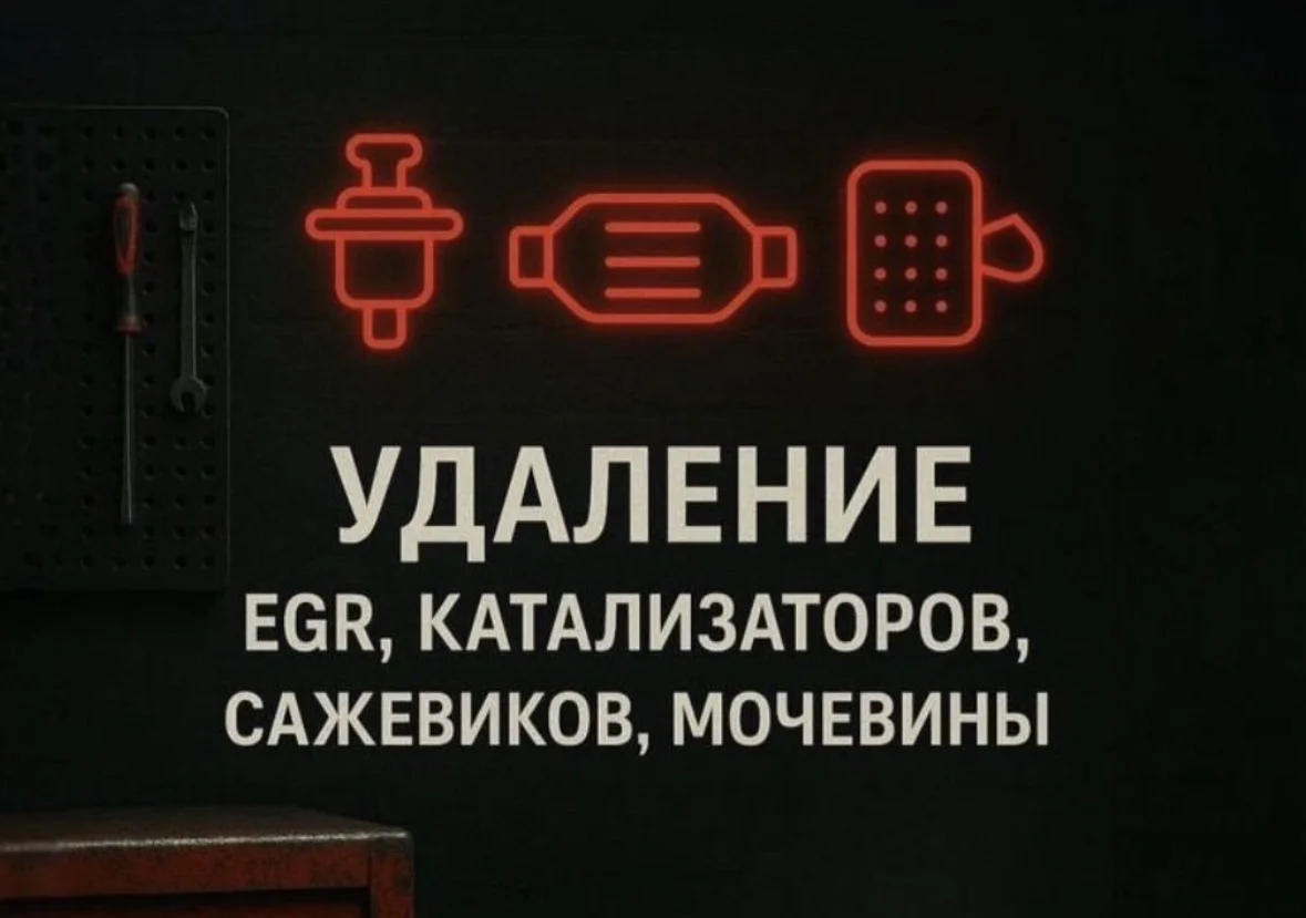 Удаление Adblue, DPF, EGR и катализаторов - изображение 1